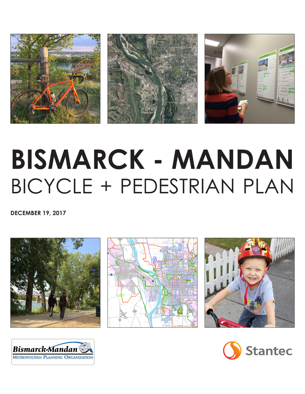 Bismarck-Mandan Bicycle + Pedestrian Plan cover