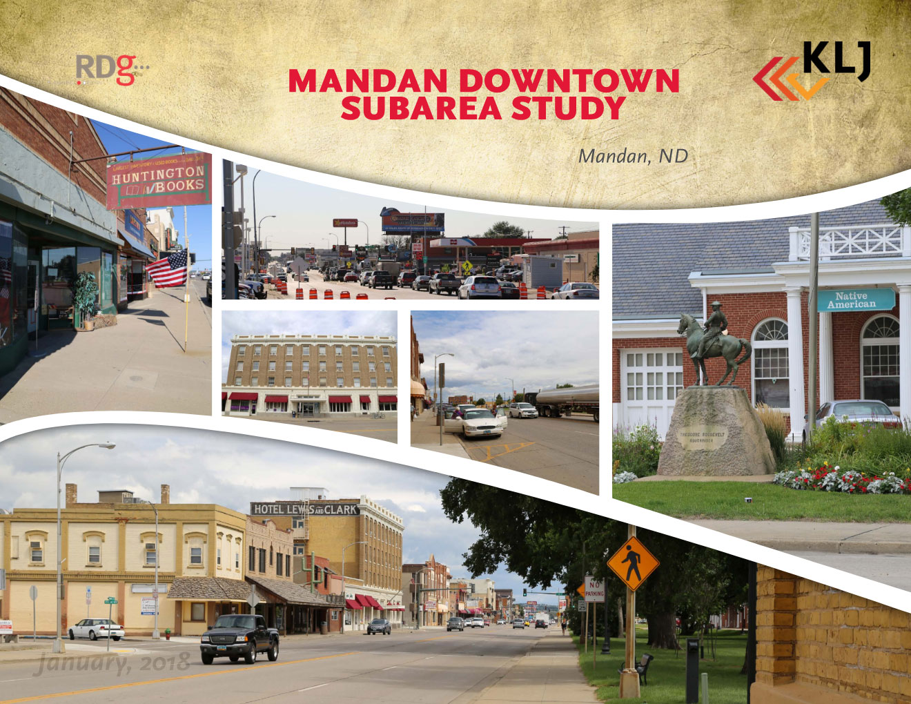 Mandan Downtown Subarea Study cover